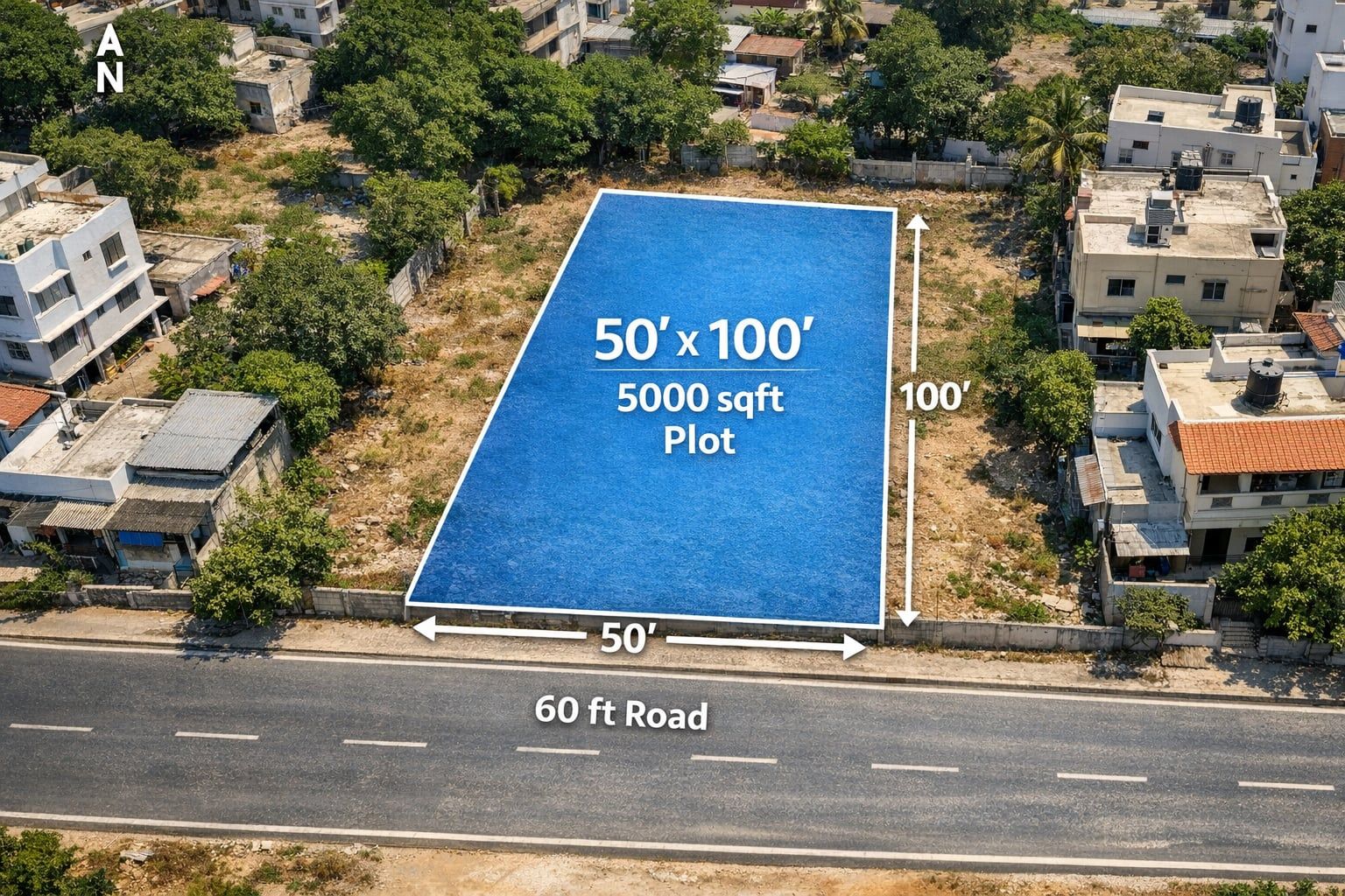 5000 sqft Residential Land for Lease in Balagere, Bangalore East