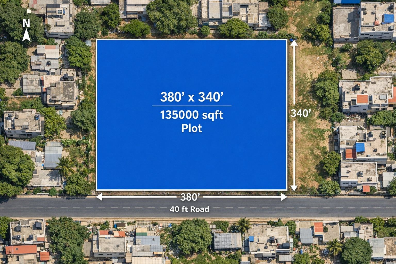 1,35,000 sqft Land for Lease in Balagere | PayPerSqft