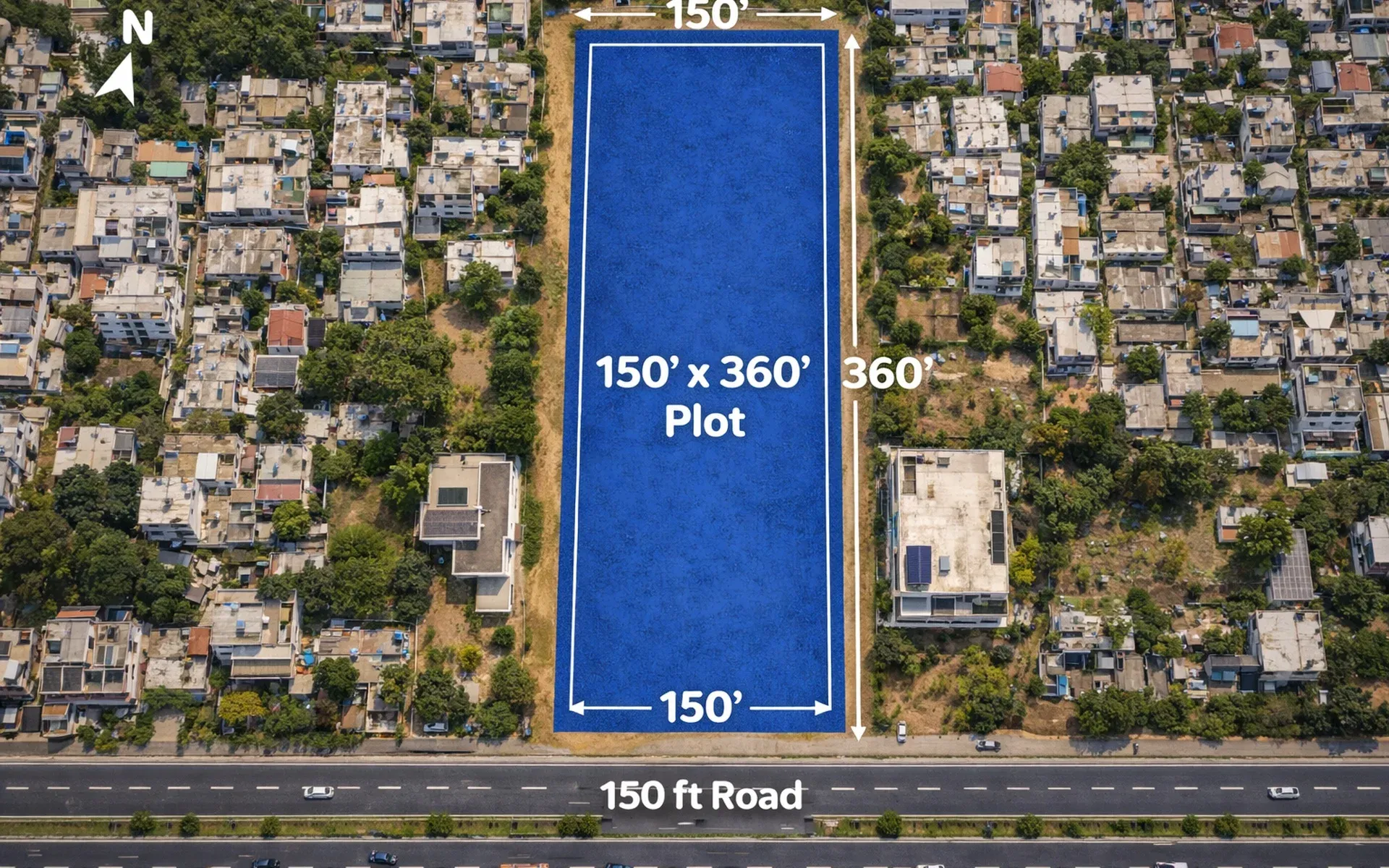 55,000 sqft Commercial Land for Lease in Gunjur